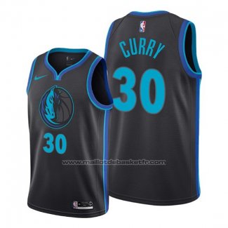 Maillot Dallas Mavericks Seth Curry #30 Ville Noir