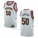 Maillot Denver Nuggets Aaron Gordon #50 Ville 2022-23 Blanc