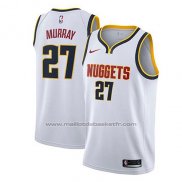 Maillot Denver Nuggets Jamal Murray #27 Association 2018-19 Blanc