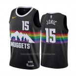 Maillot Denver Nuggets Nikola Jokic #15 Ville Noir