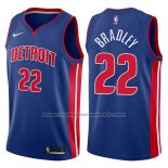 Maillot Detroit Pistons Avery Bradley #22 Icon 2017-18 Bleu