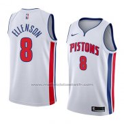 Maillot Detroit Pistons Henry Ellenson #8 Association 2018 Blanc