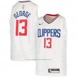 Maillot Enfant Los Angeles Clippers Paul George #2 Association 2020-21 Blanc