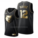 Maillot Golden Edition Memphis Grizzlies Ja Morant #12 Noir