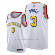 Maillot Golden State Warriors Jordan Poole #3 Classic Edition Blanc