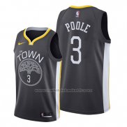 Maillot Golden State Warriors Jordan Poole #3 Statement Noir