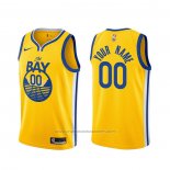 Maillot Golden State Warriors Personnalise Statement 2019-20 Or