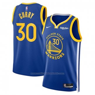 Maillot Golden State Warriors Stephen Curry #30 Icon 2022-23 Bleu