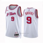 Maillot Houston Rockets Dillon Brooks #9 Ville 2023-24 Blanc