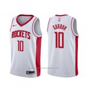 Maillot Houston Rockets Eric Gordon #10 Association Blanc