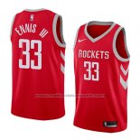 Maillot Houston Rockets James Ennis III #33 Icon 2018 Rouge