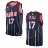 Maillot Houston Rockets Tari Eason #17 Ville 2022-23 Noir