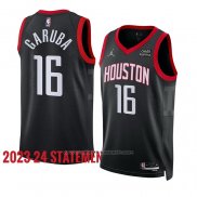 Maillot Houston Rockets Usman Garuba #16 Statement 2023-24 Noir