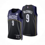 Maillot Indiana Pacers T.j. Mcconnell #9 Ville 2022-23 Bleu