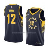 Maillot Indiana Pacers Tyreke Evans #12 Icon 2018 Bleu