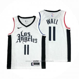 Maillot Los Angeles Clippers John Wall #11 Ville 2019-20 Blanc