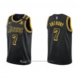 Maillot Los Angeles Lakers Carmelo Anthony #7 Mamba 2021-22 Noir