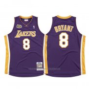 Maillot Los Angeles Lakers Kobe Bryant #8 2000-01 Finals Volet