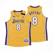 Maillot Los Angeles Lakers Kobe Bryant #8 Mitchell & Ness 1999-00 Jaune