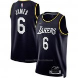 Maillot Los Angeles Lakers LeBron James #6 Select Series 2022 Noir