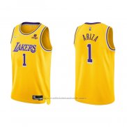 Maillot Los Angeles Lakers Trevor Ariza #1 75th Anniversary 2021-22 Jaune