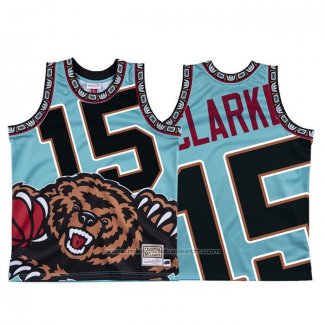 Maillot Memphis Grizzlies Brandon Clarke #15 Mitchell & Ness Big Face Vert