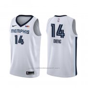 Maillot Memphis Grizzlies Gorgui Dieng #14 Association Blanc