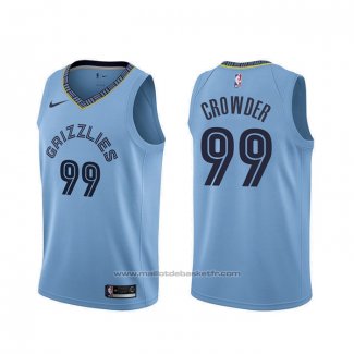 Maillot Memphis Grizzlies Jae Crowder #99 Statement Bleu