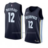 Maillot Memphis Grizzlies Yuta Watanabe #12 Icon 2018 Bleu