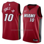 Maillot Miami Heat Derrick Jones Jr. #10 Ville 2018 Blanc