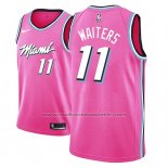 Maillot Miami Heat Dion Waiters #11 Earned 2018-19 Rosa