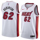 Maillot Miami Heat Duncan Robinson #62 Association 2018 Blanc