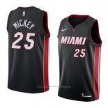 Maillot Miami Heat Jordan Mickey #25 Icon 2018 Noir