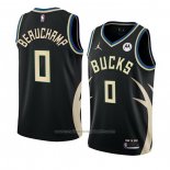 Maillot Milwaukee Bucks Marjon Beauchamp #0 Statement 2022-23 Noir