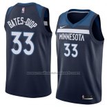 Maillot Minnesota Timberwolves Keita Bates-Diop #33 Icon 2018 Bleu
