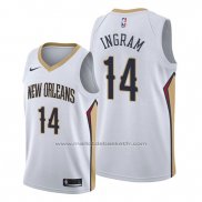 Maillot New Orleans Pelicans Brandon Ingram #14 Association Blanc