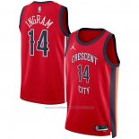 Maillot New Orleans Pelicans Brandon Ingram #14 Statement 2023-24 Rouge