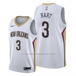 Maillot New Orleans Pelicans Josh Hart #3 Association Blanc