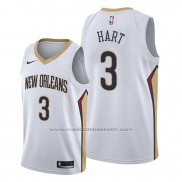 Maillot New Orleans Pelicans Josh Hart #3 Association Blanc