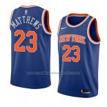 Maillot New York Knicks Wesley Matthews #23 Icon 2018 Bleu