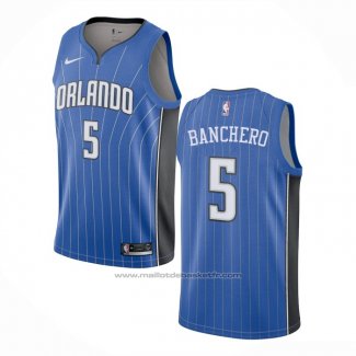 Maillot Orlando Magic Paolo Banchero #5 Icon 2022-23 Bleu