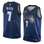 Maillot Orlando Magic Shelvin Mack #7 Ville 2018 Bleu