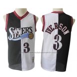 Maillot Philadelphia 76ers Allen Iverson #3 1996-97 Retro Noir