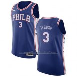 Maillot Philadelphia 76ers Allen Iverson #3 Icon 2017-18 Bleu