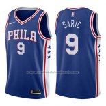 Maillot Philadelphia 76ers Dario Saric #9 Swingman Icon 2017-18 Bleu