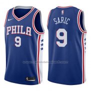 Maillot Philadelphia 76ers Dario Saric #9 Swingman Icon 2017-18 Bleu