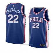 Maillot Philadelphia 76ers Wilson Chandler #22 Icon 2018 Bleu