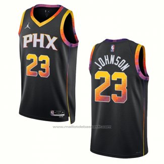 Maillot Phoenix Suns Cameron Johnson #23 Statement 2022-23 Noir