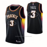 Maillot Phoenix Suns Chris Paul #3 75th Anniversary 2022 Noir
