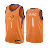 Maillot Phoenix Suns Devin Booker #1 Statement 2019-20 Orange